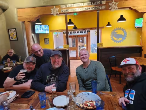 Boyos at a bar